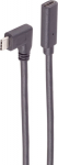 ShiverPeaks SHVP BS13-54015 - USB 20 Gb/s Kabel 90&deg; C Male to female - Kabel - Digital/Data