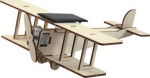 Extra Digital Solar Powered Toy "Biplane Flying Star"