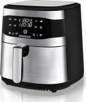 Heinrich&lsquo;&rsquo;s HFR 8205 Hot Air Fryer 8.0 l 1800 W Black and Silver