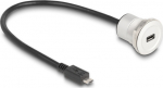 Delock USB-Verl&auml;ngerungskabel - Micro-USB Typ B (M)