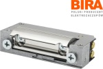 Bira HARTTE electric strike XS00U-B seria XS 12-24V AC/DC low current reinforced