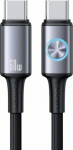 Kabel USB Usams USB-C - USB-C 1.2 m Wielokolorowy