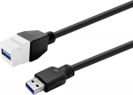 Vivolink Keystone White USB3.0, A-Female to USB3.0 A-Male