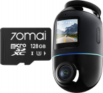 DVR 70mai X800 Dash Cam 4K Omni black + microSD 70mai 128GB