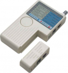 INTELLINET Cable Tester 4-in-1 RJ45/RJ11/USB/BNC beige retail