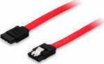 Equip SATA cable 7-Pin->7-Pin 3Gbps 0.50m rot PVC Polybeutel