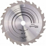 BOS Bosch Piła tarczowa Speedline Wood H 160x2.4x16mm 2608640785