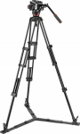 Manfrotto Tripod Set Twin Alu + head 504X - lower soln