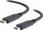 Kabel USB PremiumCord USB-C - USB-C 0.5 m Czarny (ku31ch05bk)