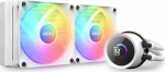 NZXT Kraken 240 RGB Water cooler 1-pack Hvid 120 mm