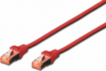 Digitus RJ45 S/FTP Cat6 0.25m Red (DK-1644-0025/R)