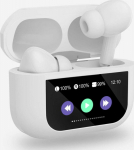 Joyroom PLATINET TWS EAERPHONES TOUCH DISPLAY WIRELESS IN-EAR HEADPHONES BLUETOOTH 5.4 300MAH ANC WHITE [46177]