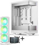 King Kits PHANTEKS Evolv X2 + TRYX PANORAMA SE ARGB Komplett-Wasserk&uuml;hlung - wei&szlig;, 360mm