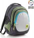 Miquelrius Rucksack Triple Berlin Recy 30l 3 green compartments