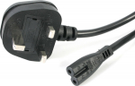 StarTech.com 1M UK PLUG TO C7 POWER CORD,