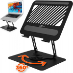 Media-Tech Rotating, ergonomic laptop stand 10-17 LAPTOP STAND ROTO MT2662 full control