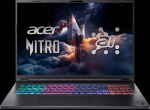 Acer | Nitro 18 AI AN18-61-R40J | Obsidian Black | 18 " | IPS | WQXGA | 2560 x 1600 pixels | AMD Ryzen AI 7 | 350 | 16 GB | DDR5 | Solid-state drive capacity 1000 GB | NVIDIA GeForce RTX 5070 | GDDR7 | 8 GB | Windows 11 Home | 802.11ax | Bluetooth ve ...