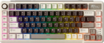 ROYAL KLUDGE RK L75 Mocha Grey Gaming Keyboard Beige switch