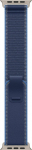 Apple 49MM BLUE/BRIGHT BLUE TRAIL, LOOP M/L NATURAL TITANIUM FINISH