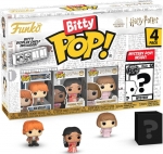 Funko Bitty Pop! 4-Pack: Harry Potter Goblet of Fire - Ron Weasley, Padma Patil, Madame Maxim, Mystery Pop! Vinyl Figures