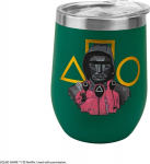 Fame Bros Cinereplicas TV Series: Netflix Squid Game - Squid Game Guards Stainless Travel Mug (CR4341)