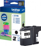 Brother LC221BK | 260Sidor | Svart