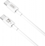 Kabel USB TelForceOne XO kabel NB-Q190B USB-C - USB-C 2.0m 60W white