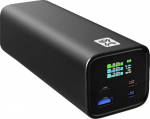 XtremeMac X-Power Max - Powerbank - 27000 mAh - 140 Watt - Power Delivery 3.1, QC - 3 Ausgabeanschlussstellen (2 x USB-C, USB)