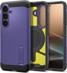 Spigen Case Spigen Tough Armor MagSafe do Samsung Galaxy S26 fioletowy