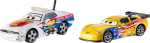 Mattel Disney Pixar: Cars - Pat Traxson & Jeff Corvette 2 Pack Vehicles (JKW72)