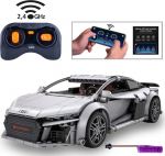 Jamara CaDA Audi R8 Coup&eacute; 1:14 grau 2.4GHz Bricks