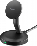 Juhtmevaba laadimisalus Essential 15W (MagFit), must, Qi2/MagSafe &uuml;hilduv, EF151MS, Spigen