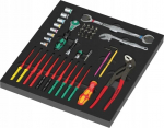 Wera Tools Wera 9753 KK Maintenace Set 1 Foam Insert