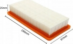 VHBW vacuum cleaner bag KARCHER VACUUM CLEANER FILTER AN10823