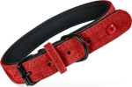 ZOLUX Komfort Leather, red color &ndash; dog collar &ndash; 55cm