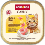 ANIMONDA Carny Adult Chicken and cheese - wet cat food - 85g