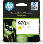 HP INK CARTRIDGE NO 920 XL, YELLOW LANGUAGE EN ES PT PL CZ