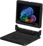 Panasonic TOUGHBOOK 34, rugged 2-in-1 tablet, 12.4" 1000cd/m&sup2; display, Intel Core Ultra 5, 16GB RAM, 512GB SSD, Windows 11 Pro, QWERTZ, IP66, MIL-STD-810H, 4G, Wi-Fi 7 - Rugged 2-in-1 tablet for demanding mobile workplaces, large sunlight-readable 12 ...