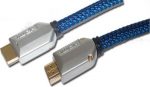 ShiverPeaks BASIC-S 5m - 5 m - HDMI Typ A (Standard) - HDMI Typ A (Standard) - 8.16 Gbit/s - Schwarz - Blau