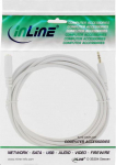 Cable InLine Jack 3.5mm - Jack 3.5mm 1m white (99934W)