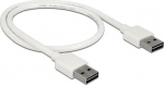 DELOCK Easy-USB-Kab.2.0 A -> Easy-USB 2.0 A 0.5m wei&szlig;
