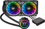 Thermaltake Floe Riing RGB 240 TT Premium Edition - Liquid cooling system for CPU In waterblock design - (f&uuml;r: LGA1156, AM2, AM2+, LGA1366, AM3, LGA1155, AM3+, LGA2011, FM1, FM2, LGA1150, LGA2011-3, LGA1151, AM4, LGA2066)