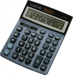 Olympia Taschenrechner LCD-6112 steel blue