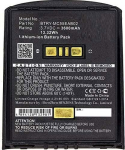 CoreParts Battery for ZEBRA Scanner, 13.3Wh Li-ion 3.7V 3600mAh