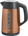 BOS Bosch | Kettle | TWK4P439 | Electric | 2400 W | 1.7 L | Stainless steel | 360&deg; rotational base | Copper