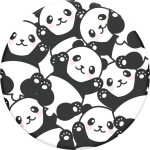 PopSockets PopGrip - phone holder, Pandamonium