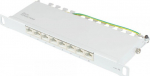 Alcasa Good Connections GC-N0129 - 10 Gigabit Ethernet - RJ45 - Cat6a - 22/26 - Grau - Stahl