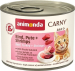 ANIMONDA Carny Adult Beef, turkey and shrimps - wet cat food - 200g