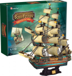 Cubic Fun Puzzle 3D Sailing Ship The Spanish ArmadaSan Felipe