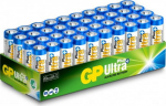 GP Batteries GP Ultra Plus Alkaline AA, batteri, 15AUP/LR6, 40-pak